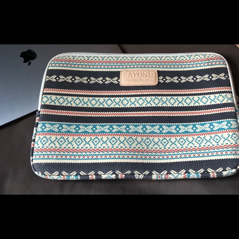 Rayond surfer tribal bohemian laptop case